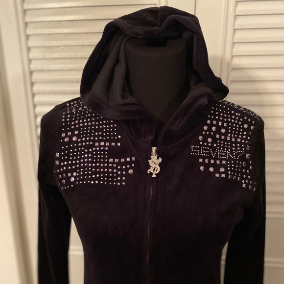 Seven7 velvet zip up jacket - Picture 7 of 8